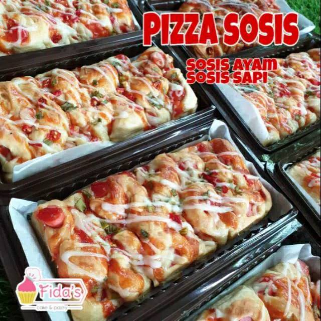 Pizza Sosis Ayam dan Sapi