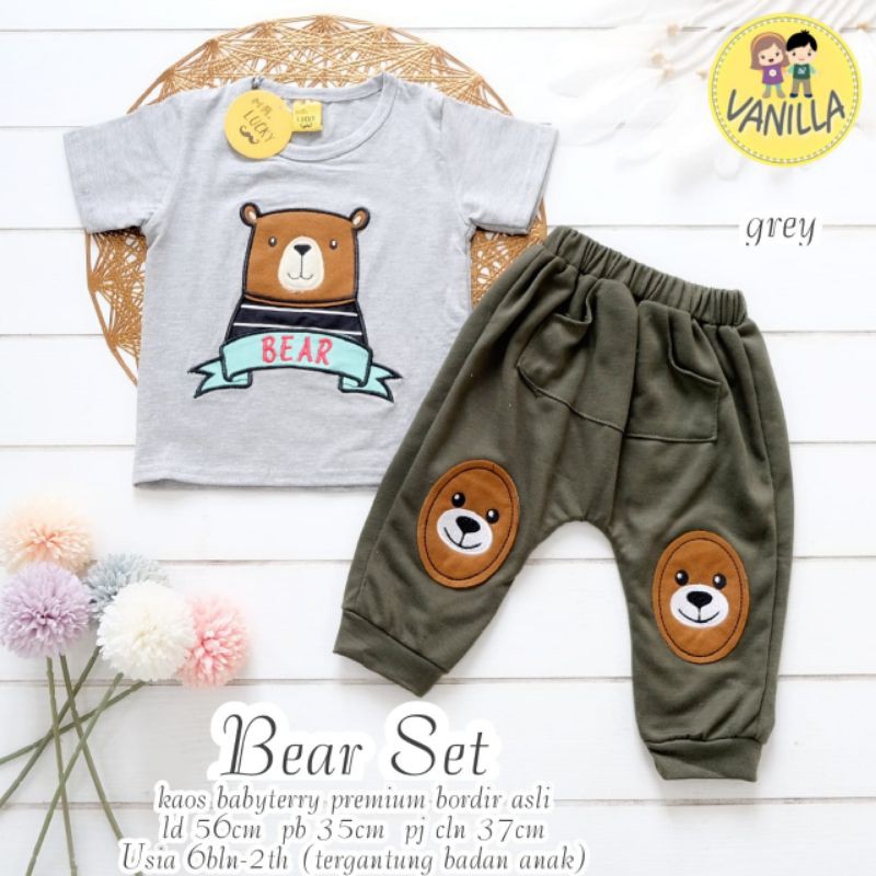 BEAR KIDS SET BY VANILA