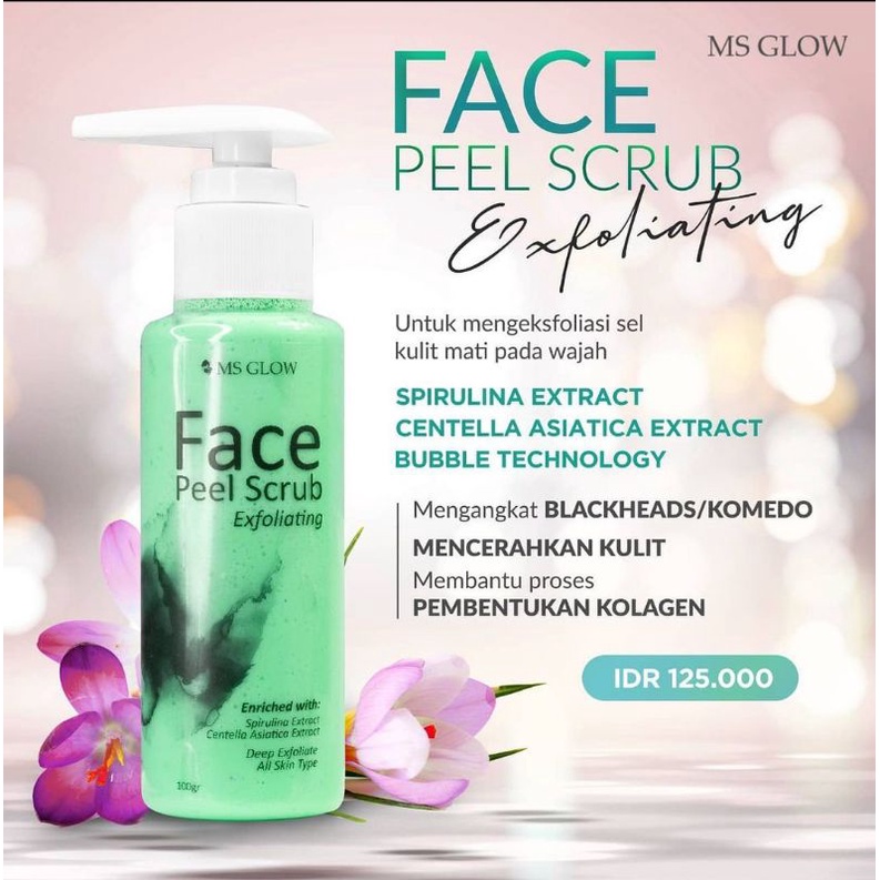 PEEL SCRUB MSGLOW