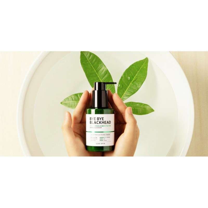 SOMEBYMI BYEBYE BLACKHEAD MIRACLE GREENTEA CLEANSER 120G