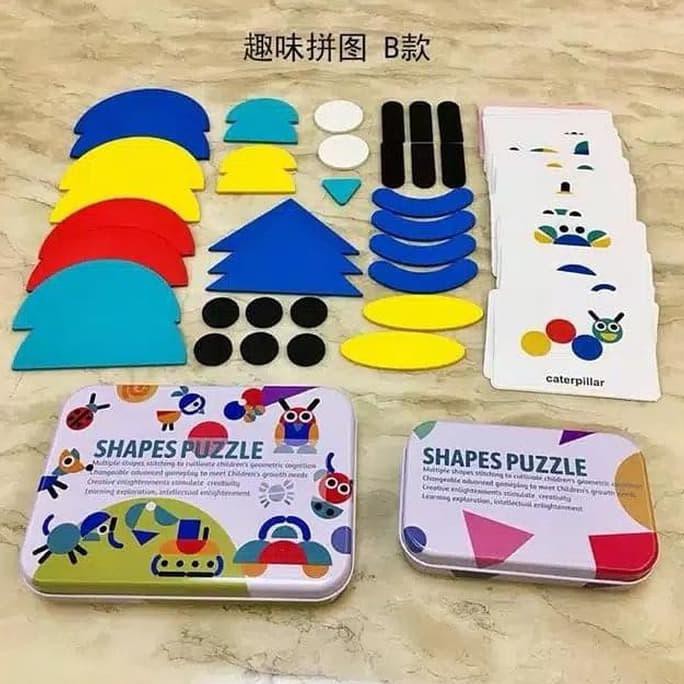Puzzle Tin Box Set : White
