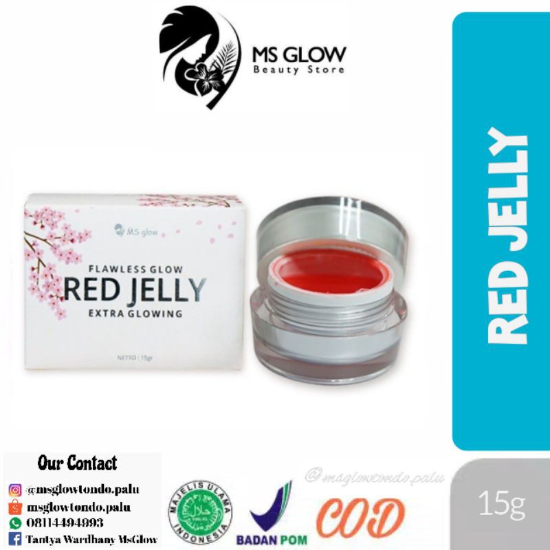 MS GLOW Red Jelly Extra Glowing
