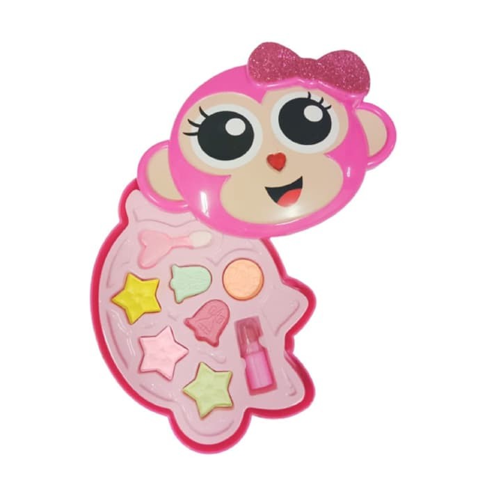 AM -  Mainan Dandan Make Up set Monkey Pink