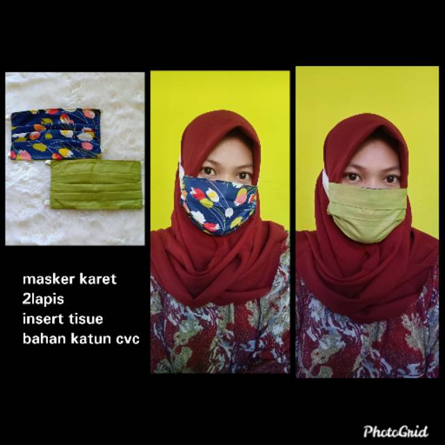 MASKER 2 LAPISASKER TISUE
