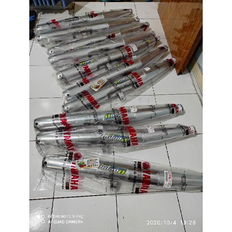 knalpot rxking BOBAN asli