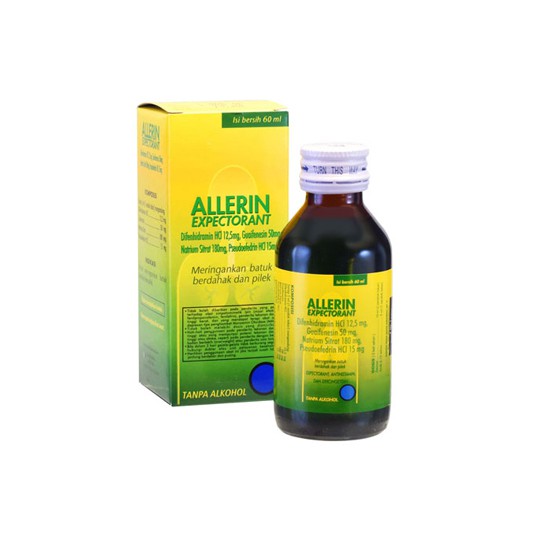 ALLERIN EKSPECTORANT SIRUP (60 ml)