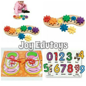 Puzzle Knob Angka