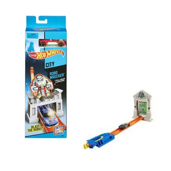 Mainan Track Hotwheel Blash The Robnot