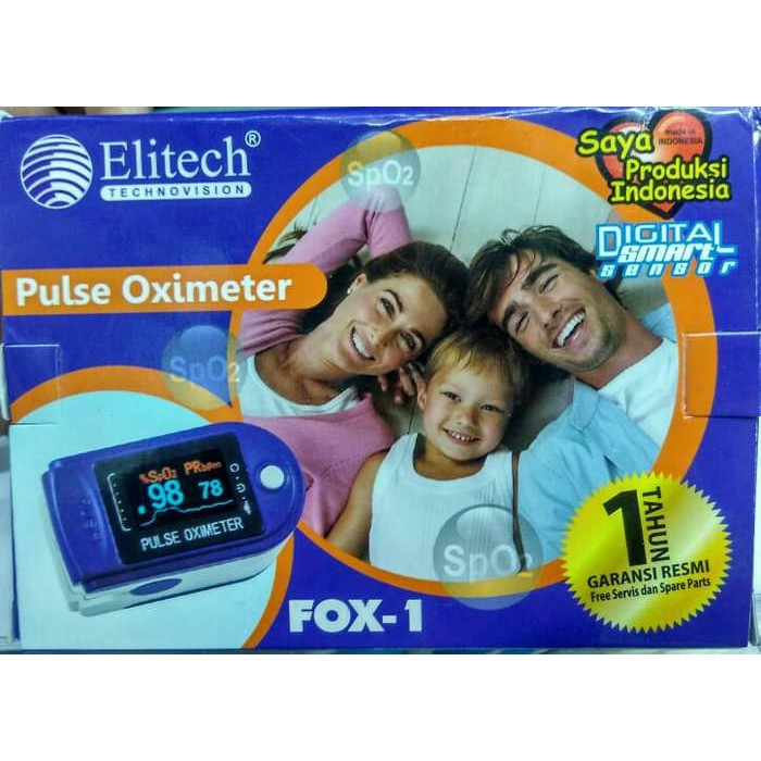 Pulse Oximeter FOX-1 Elitech with digital smart sensor