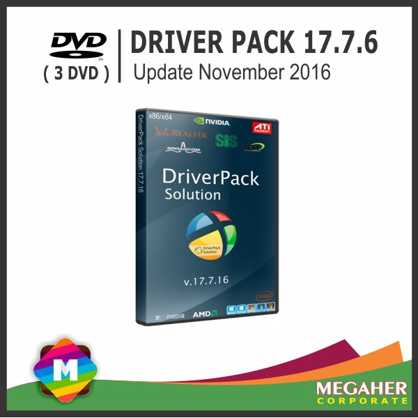 DVD DriverPack Solution 17.7.16 Rilis Update November 2016