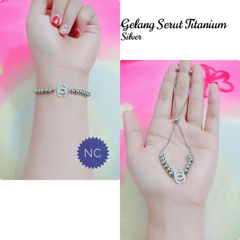nc gelang serut titanium