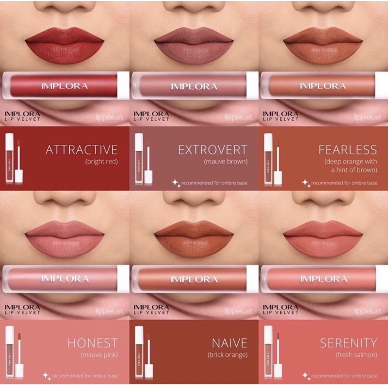 ✨IMPLORA LIP VELVET✨