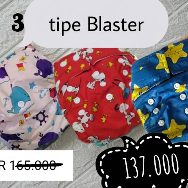 Clodi blaster snap,velcro dan pant + insert