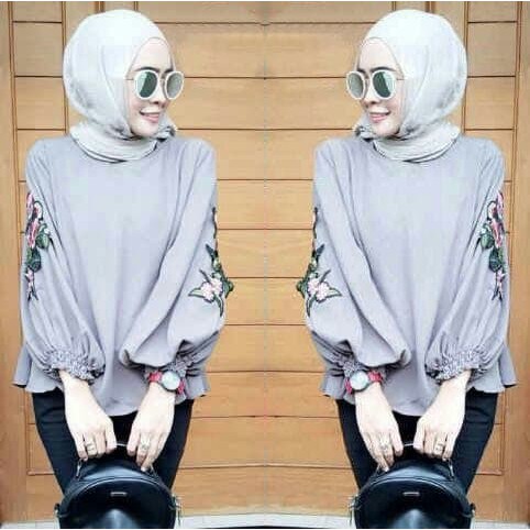 OLBI TOP ( BLACK BLUE )