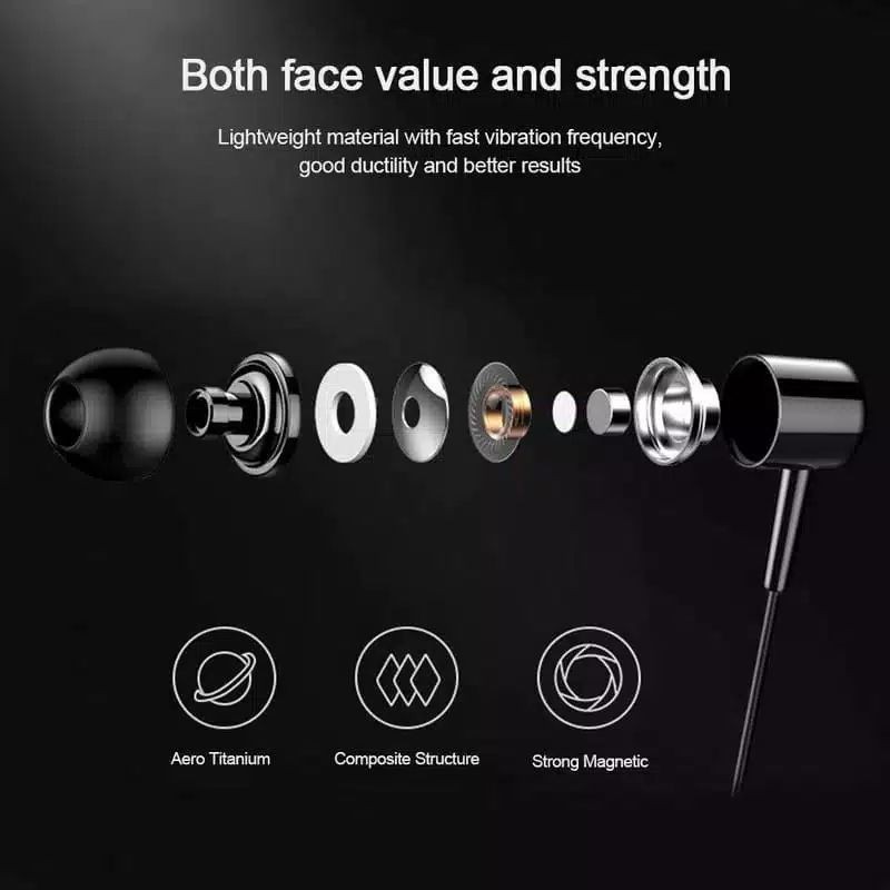 Headset stereo Bass