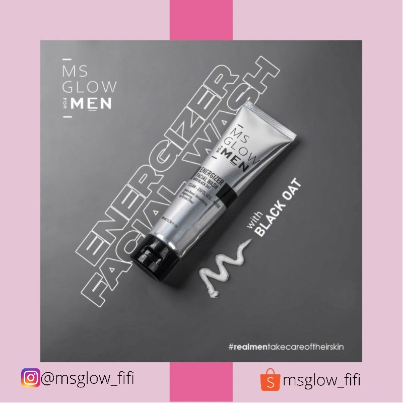 Facial Wash Ms Glow Men