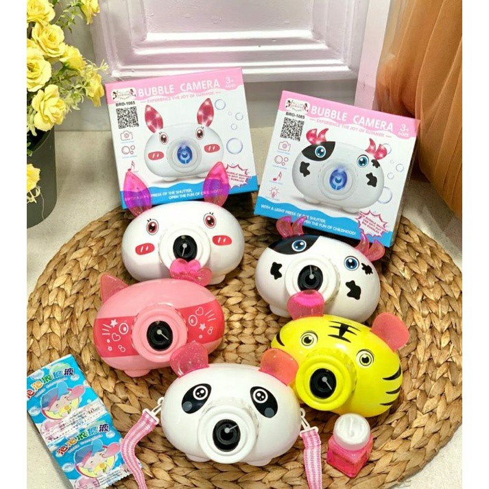 Promo Bubble Camera Electric + cairan bubble