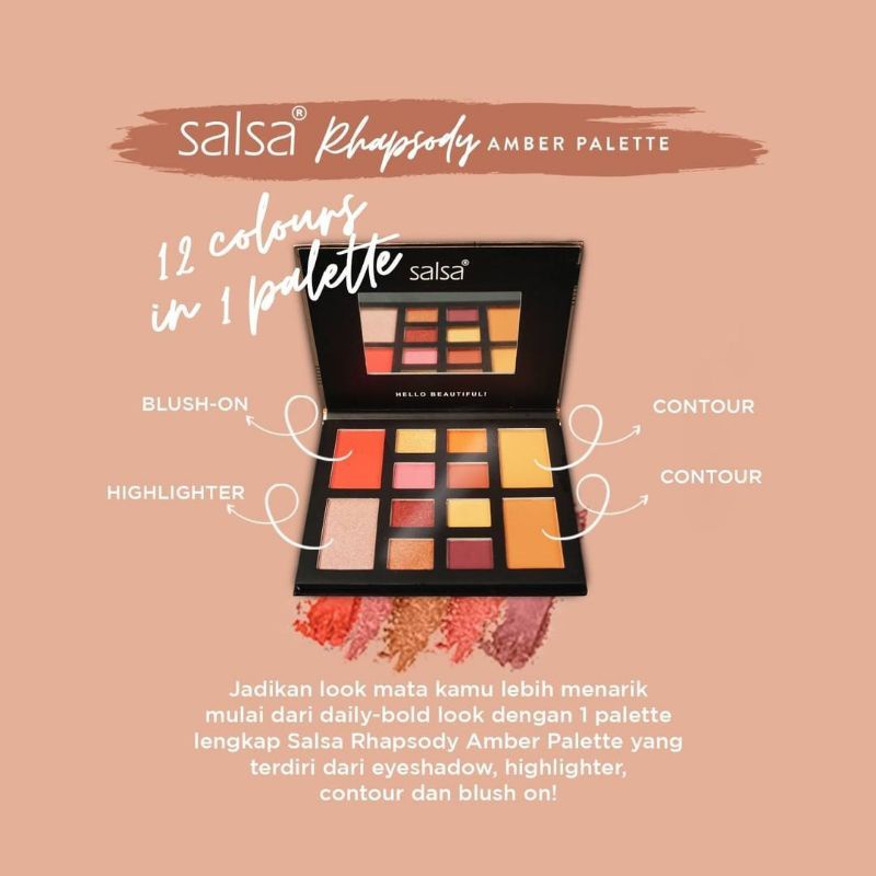 [SALSA] EYESHADOW PALLETE