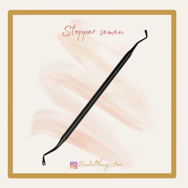 Stopper semen 2 sisi