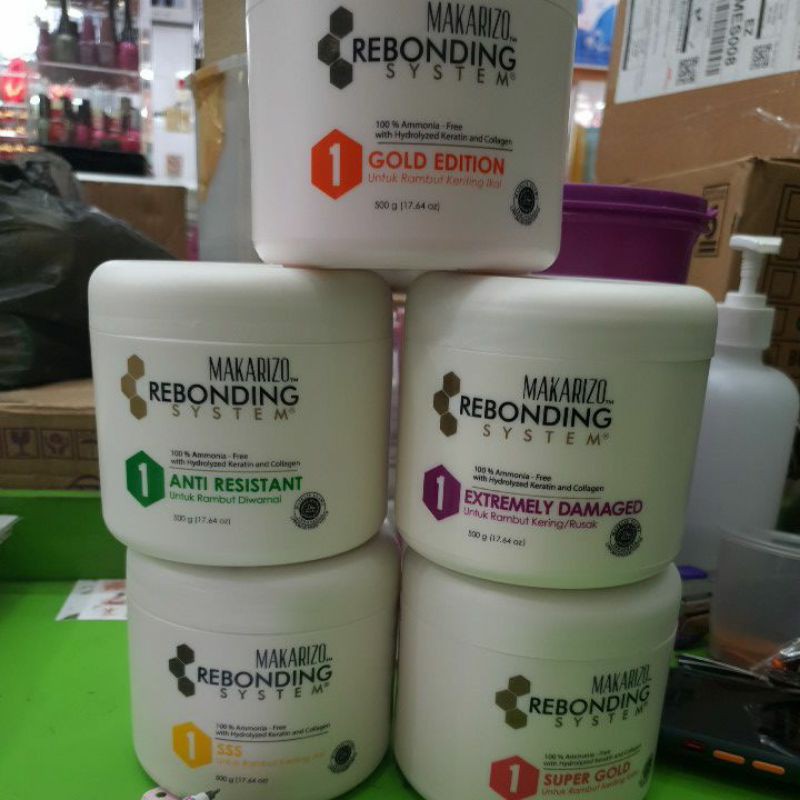 makarizo rebonding step 1