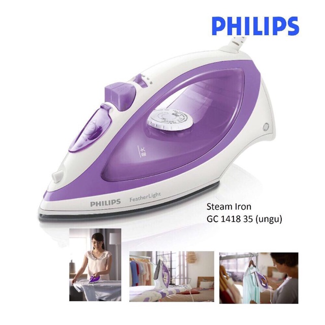 Seterika / Setrika Uap Philips GC 1418
