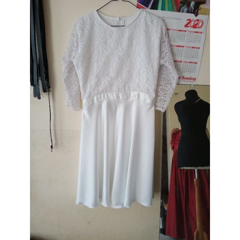 dress satin import