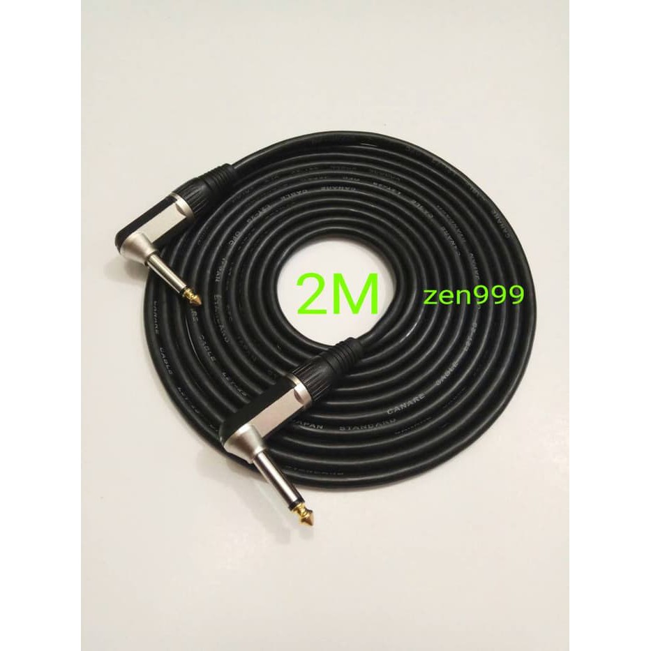 kabel gitar/kabel gitar jack L to L 2 meter full