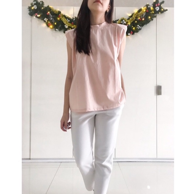 Skye Padded Linen Top