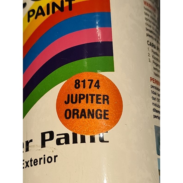 CAT SEMPROT DITON 8174 JUPITER ORANGE 300CC