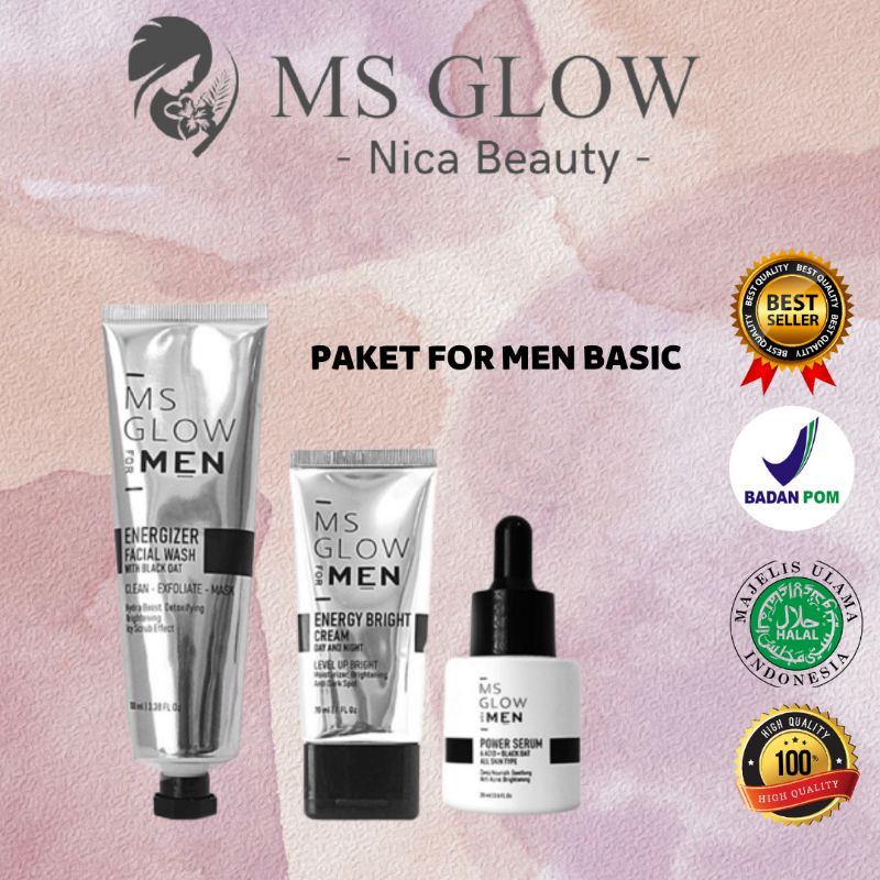PAKET FOR MEN BY MSGLOW