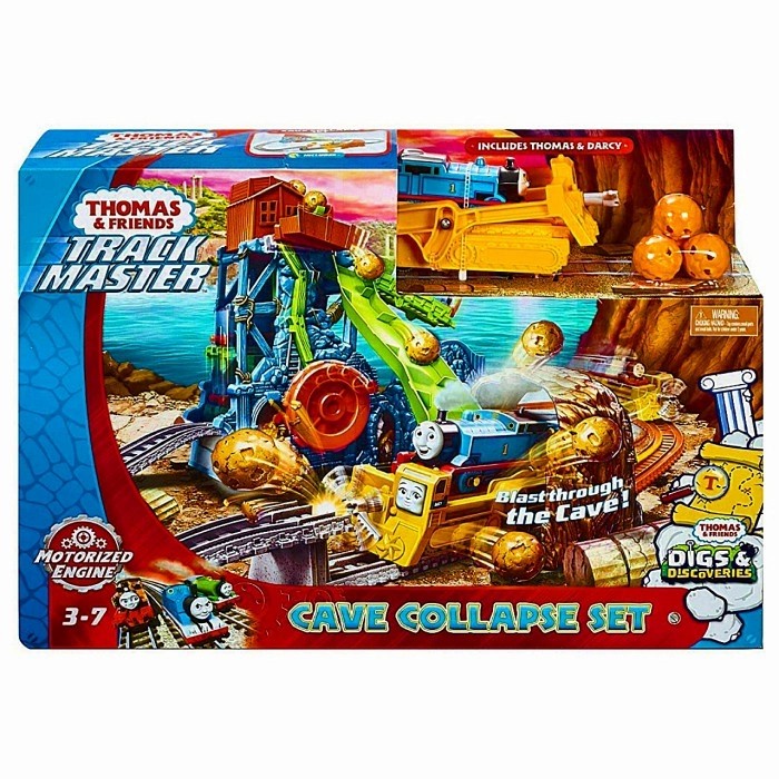 Thomas & Friends Track Master Motorized Cave Collapse Set Original