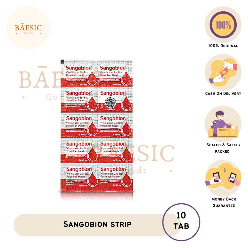 Sangobion Strip 10 Tablet *