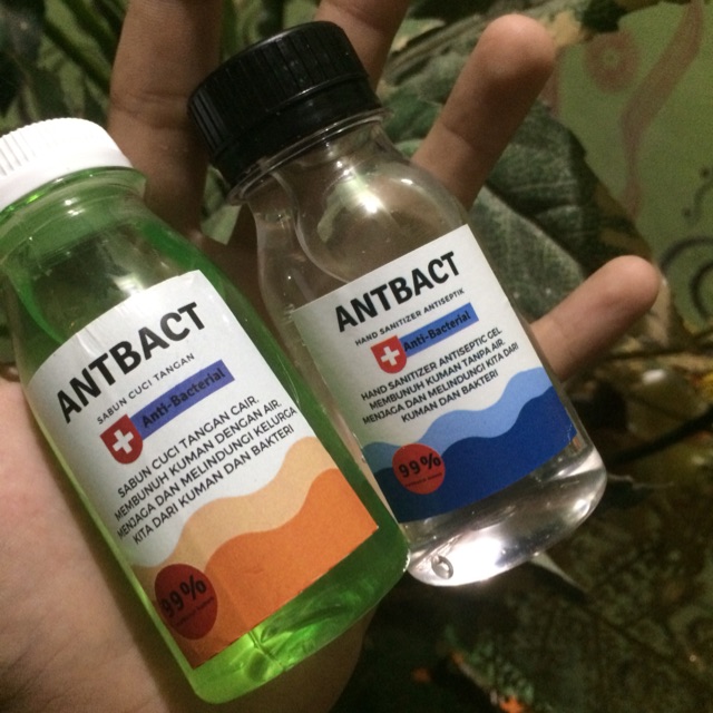 Hand sanitizer Merek Antback Original 100ml/35ml