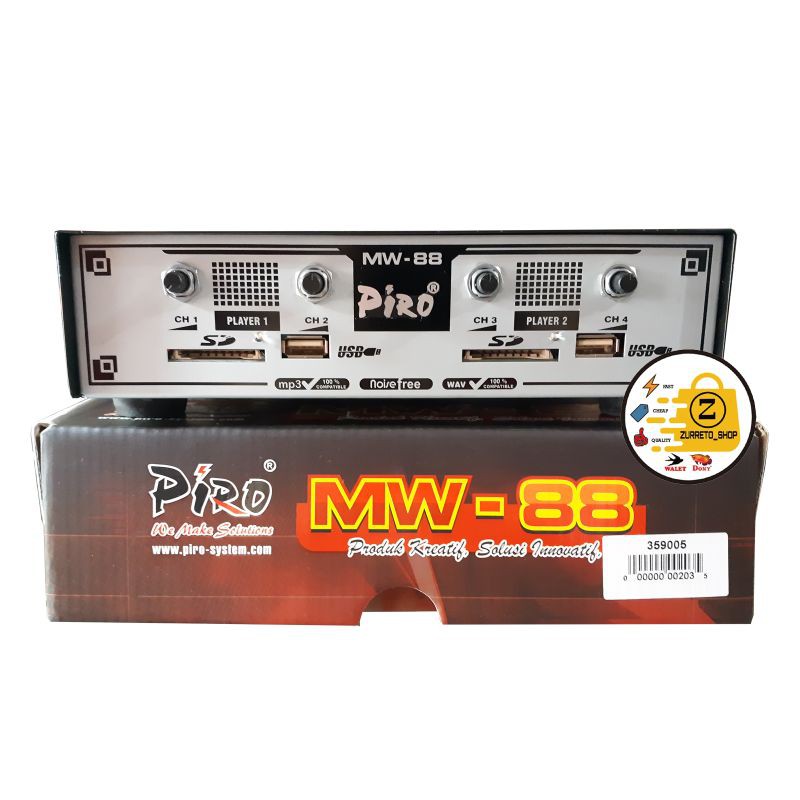 Amplifier Piro MW 88
