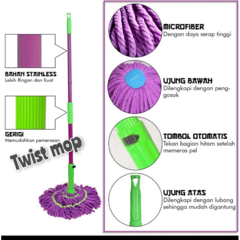 TWIST MOP PEL