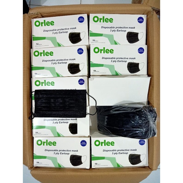 masker Orlee hitam