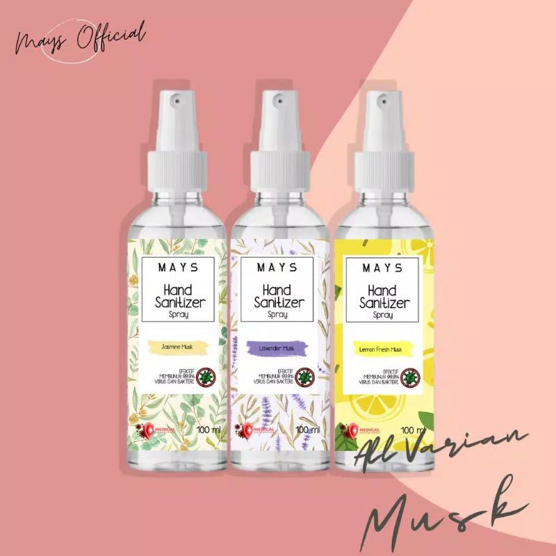 HAND SANITIZER SPRAY 60 ml/100ml