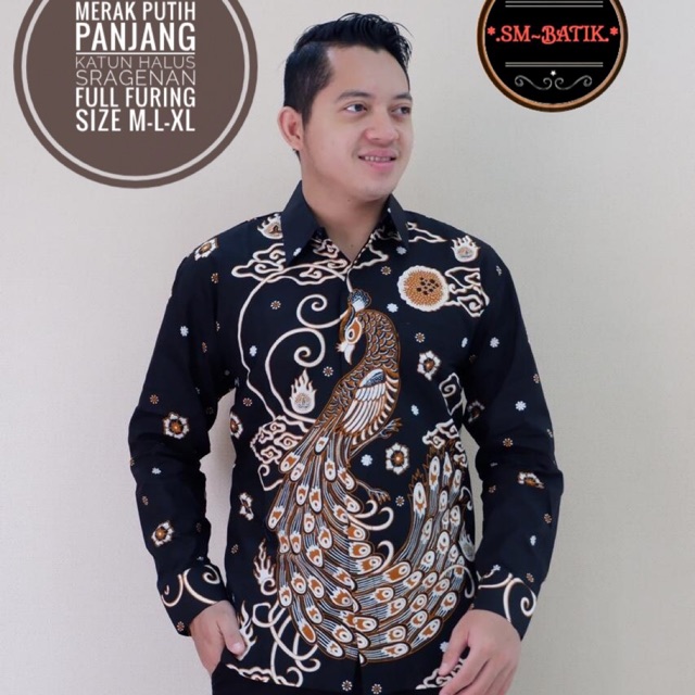 Kemeja Batik Merah Putih