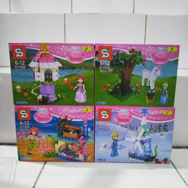 Bricks Model Princess