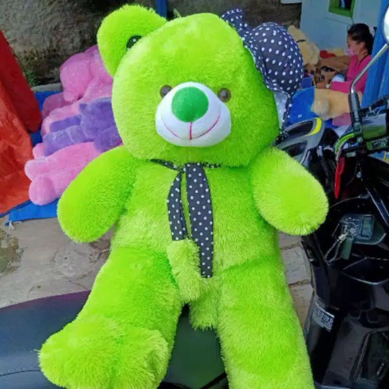 BONEKA TEDDY HIJAU 1 METER