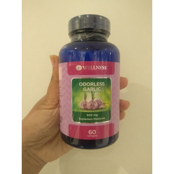 Wellness Odorless Garlic 500mg 60