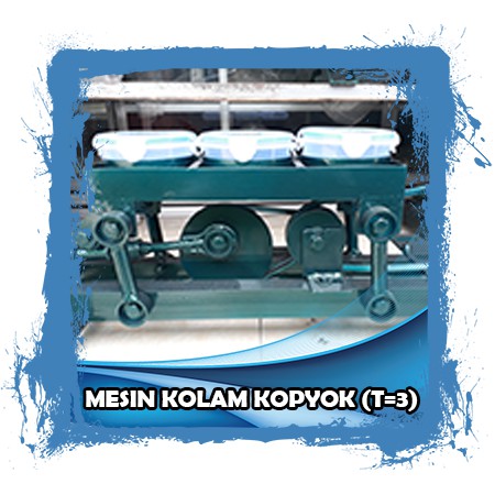 Mesin Kolam Kopyok T=3