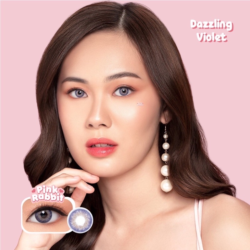 Dazzling Violet Pink Rabbit Lens