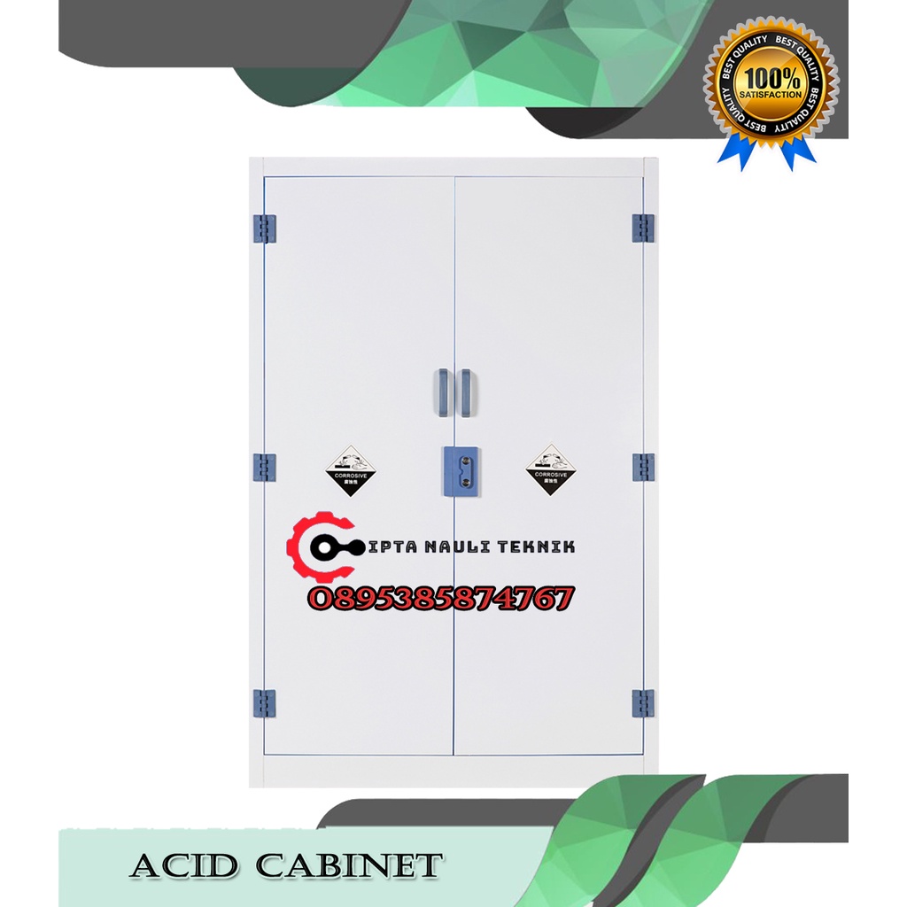 Acid Cabinet Polypropylene - Lemari Laboraatorium PP