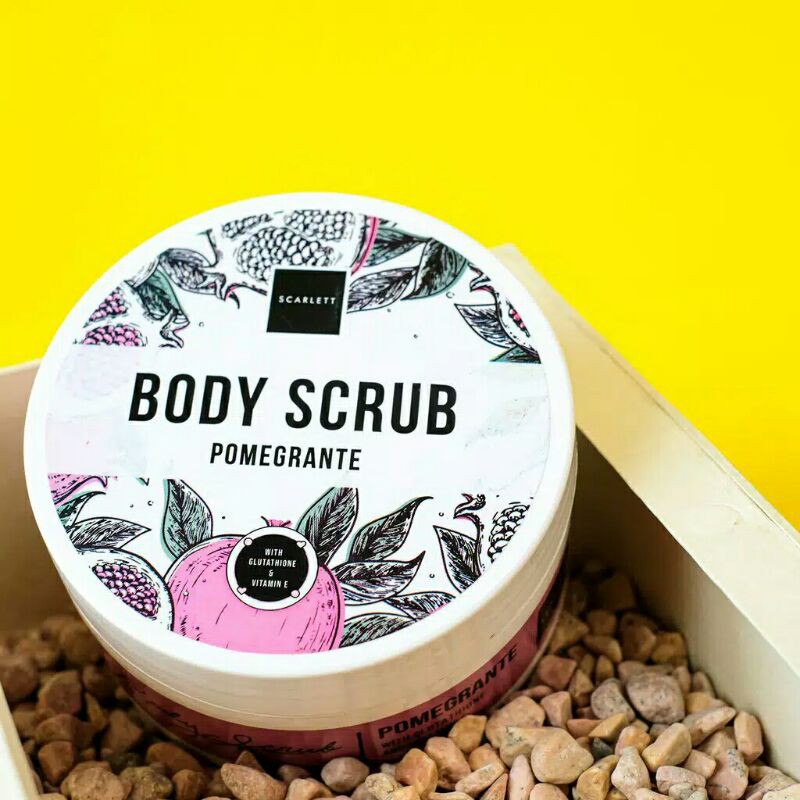 Body Scrub POMEGRANTE