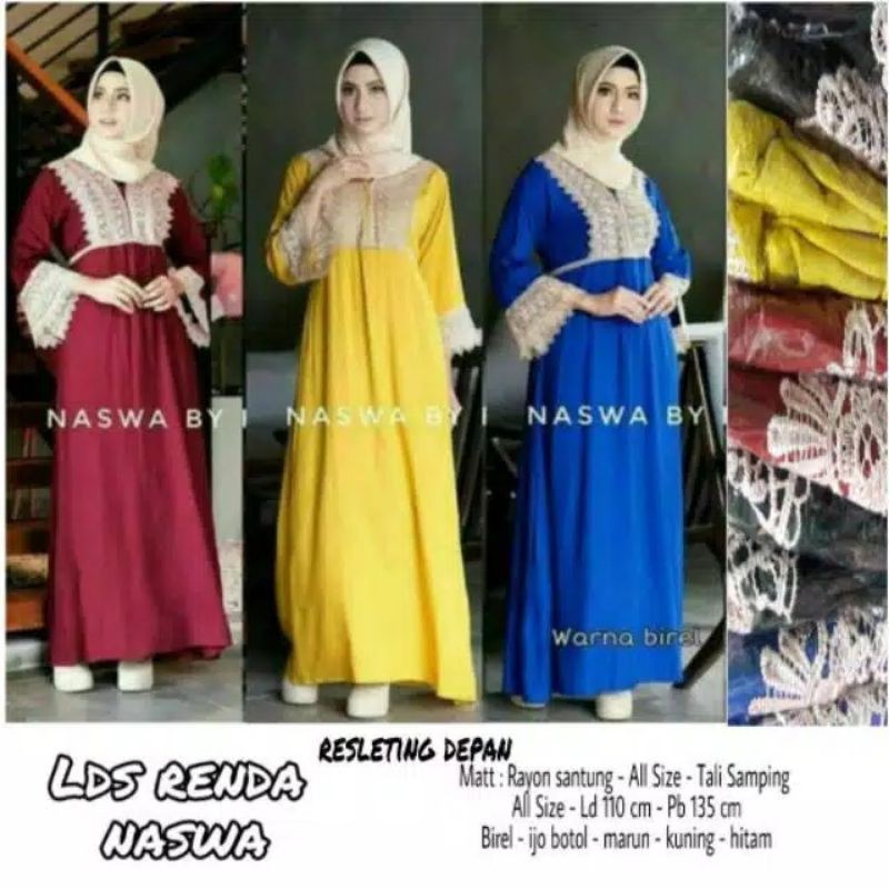 gamis arab naswa