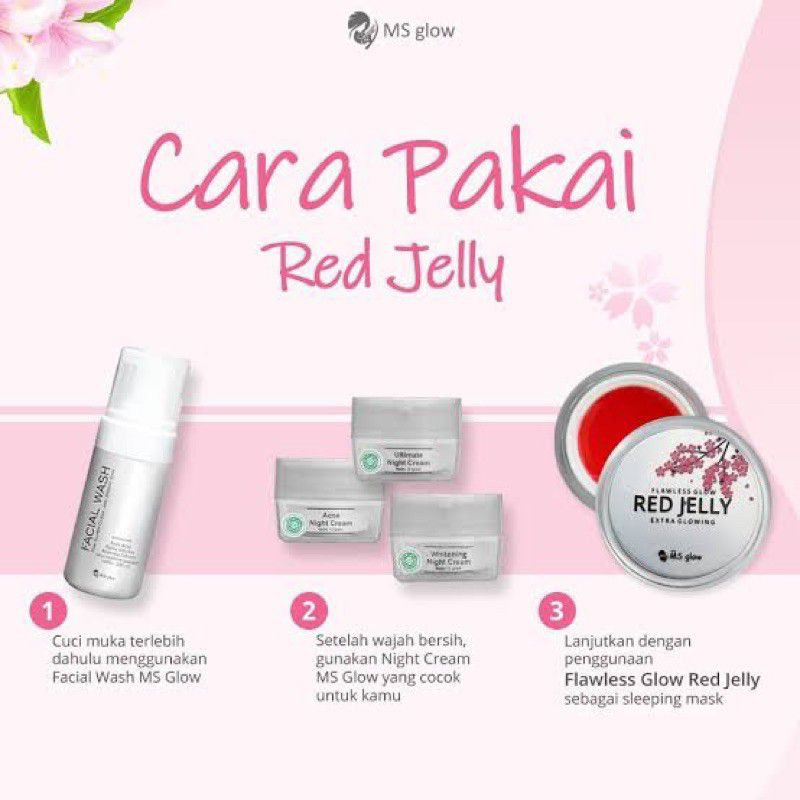 Red jelly ms glow
