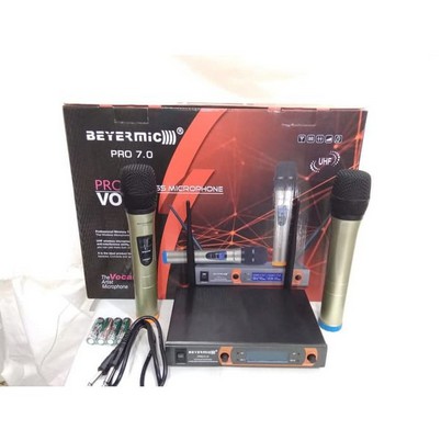 MIC WIRELESS BEYER MIC PRO 7.0 2 HANDLE MICROPHONE
