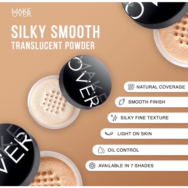 Make Over Silky Smooth Translucent powder 35g