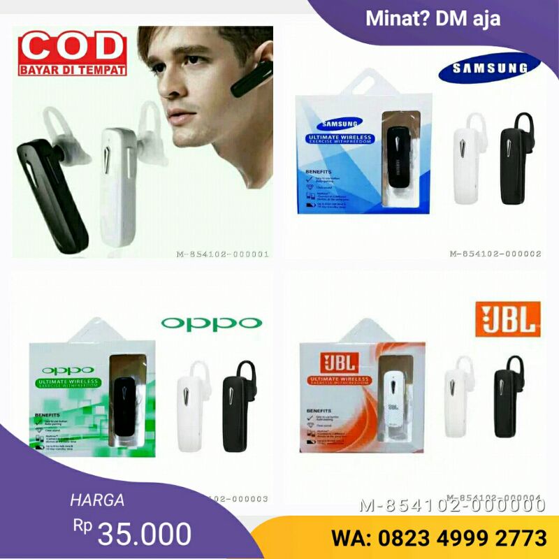 HEADSET BLUETOOTH VWIM-017